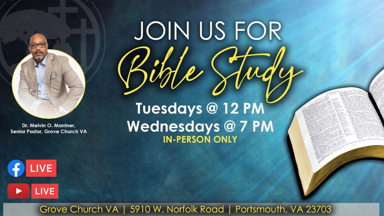 Bible Study (In Person Only)